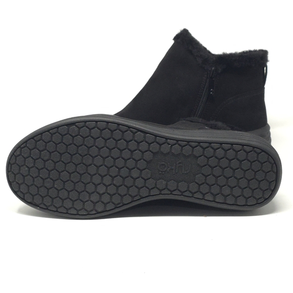 Ryka Nimbus Black Water Repellent Faux Fur Booties Size 9.5M - Picture 8 of 14